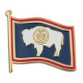 Wyoming State Flag Pin